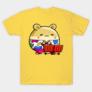 Cute Hamster Shopper T-Shirt